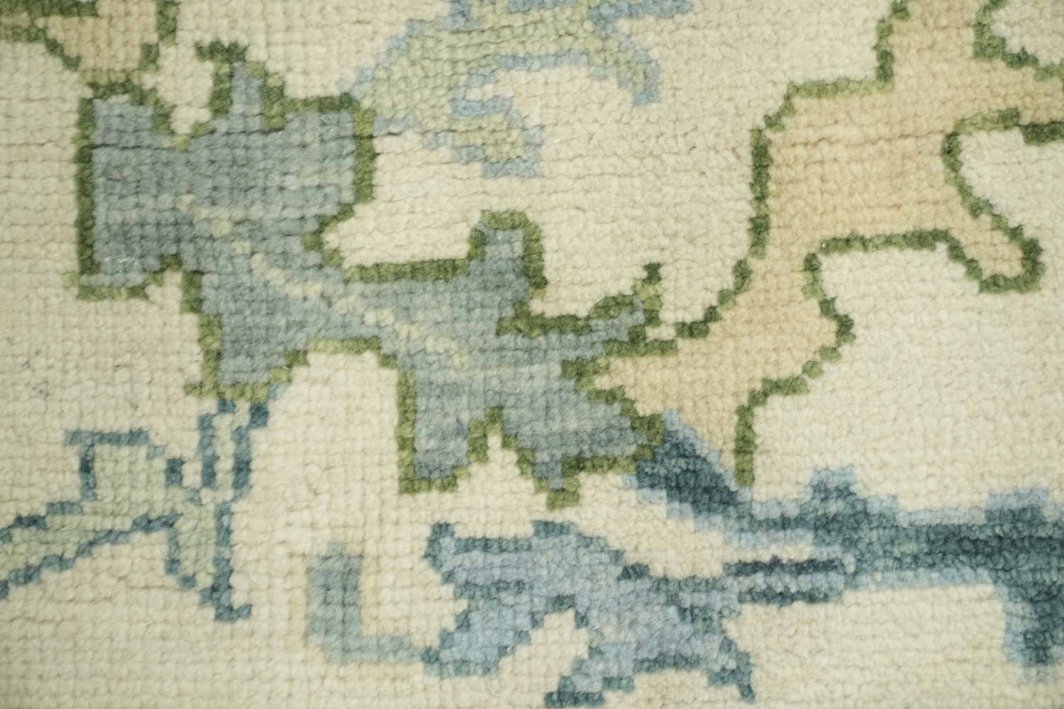 Oushak Hand-Knotted Wool Rug - Traditional 8x10 Area Rug
