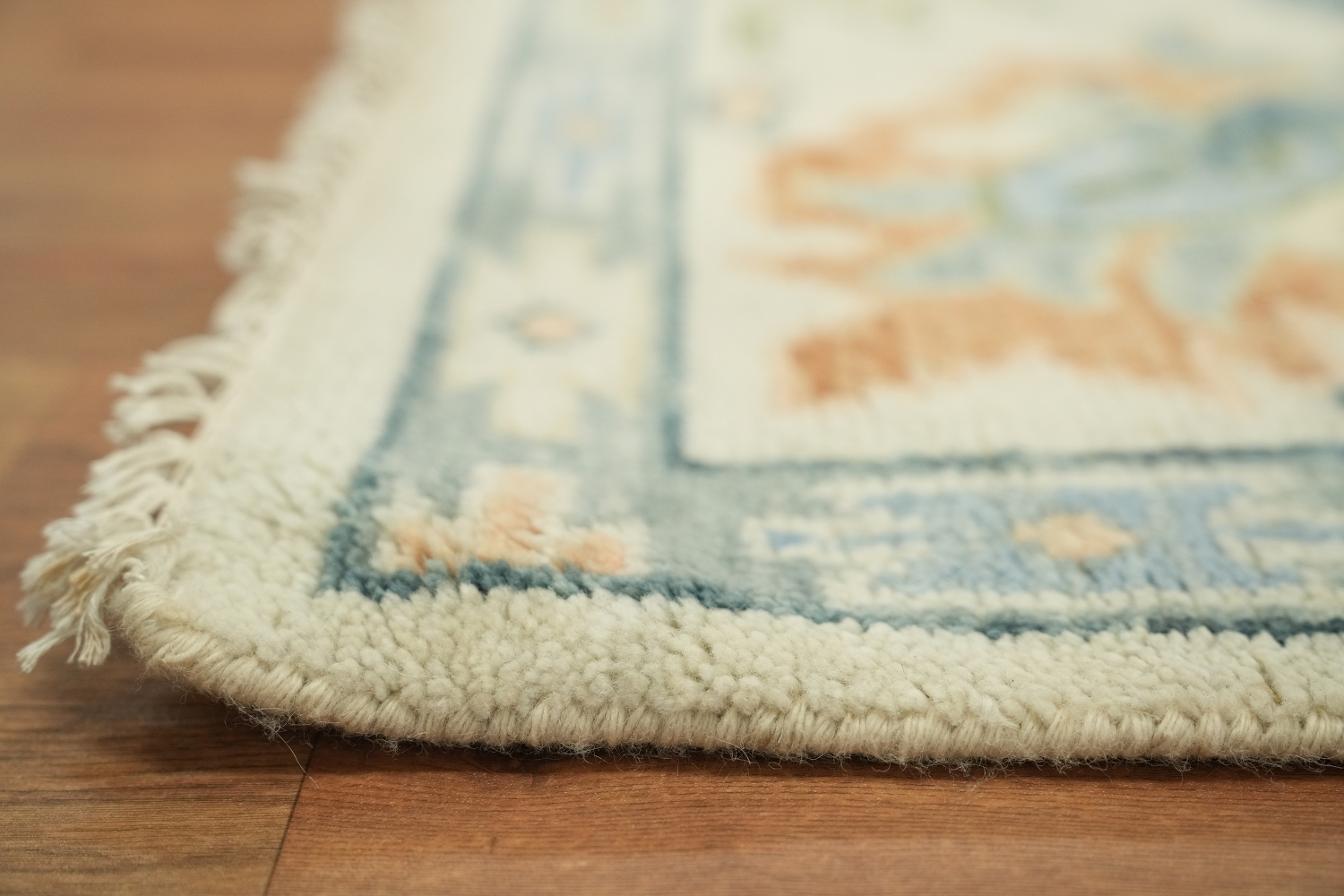Oushak Hand-Knotted Wool Rug - Traditional 8x10 Area Rug