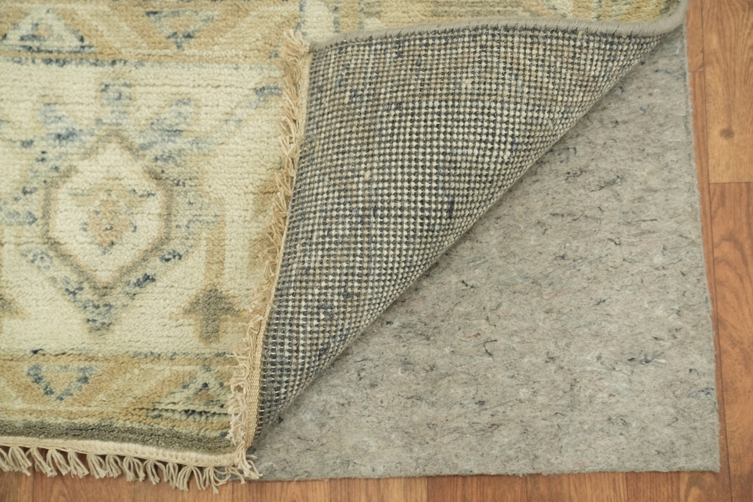 Muted Green Traditional Oushak Hand Made Area Rug 8x10