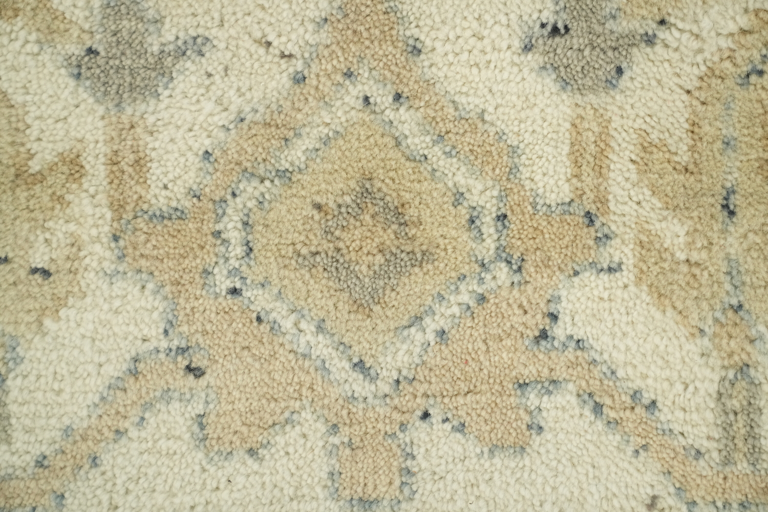 Muted Green Traditional Oushak Hand Made Area Rug 8x10