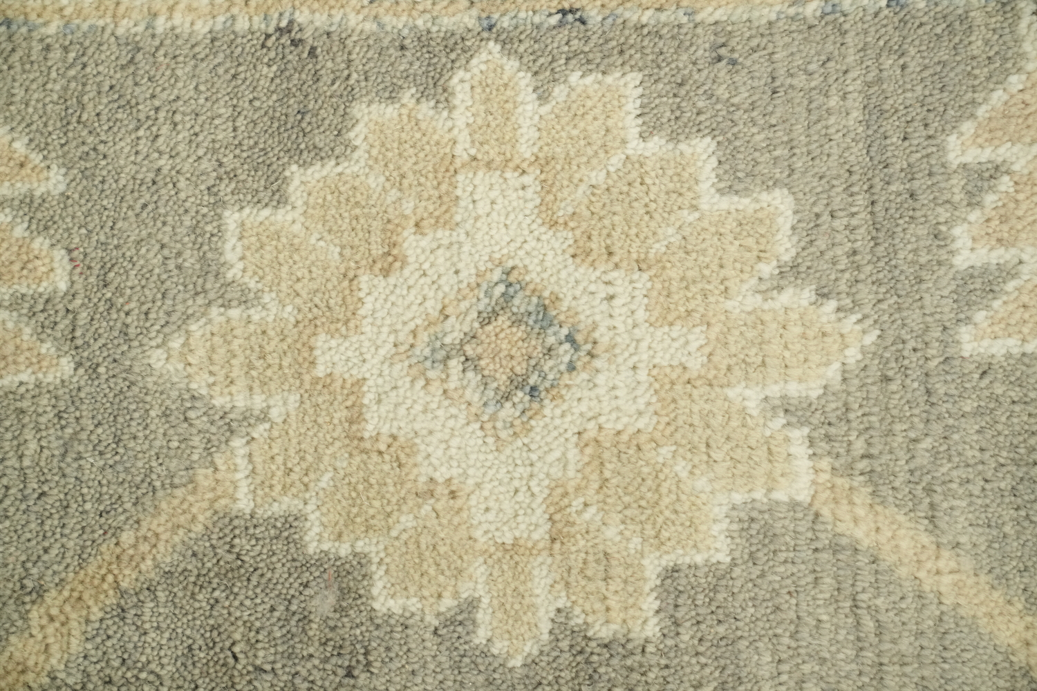 Muted Green Traditional Oushak Hand Made Area Rug 8x10