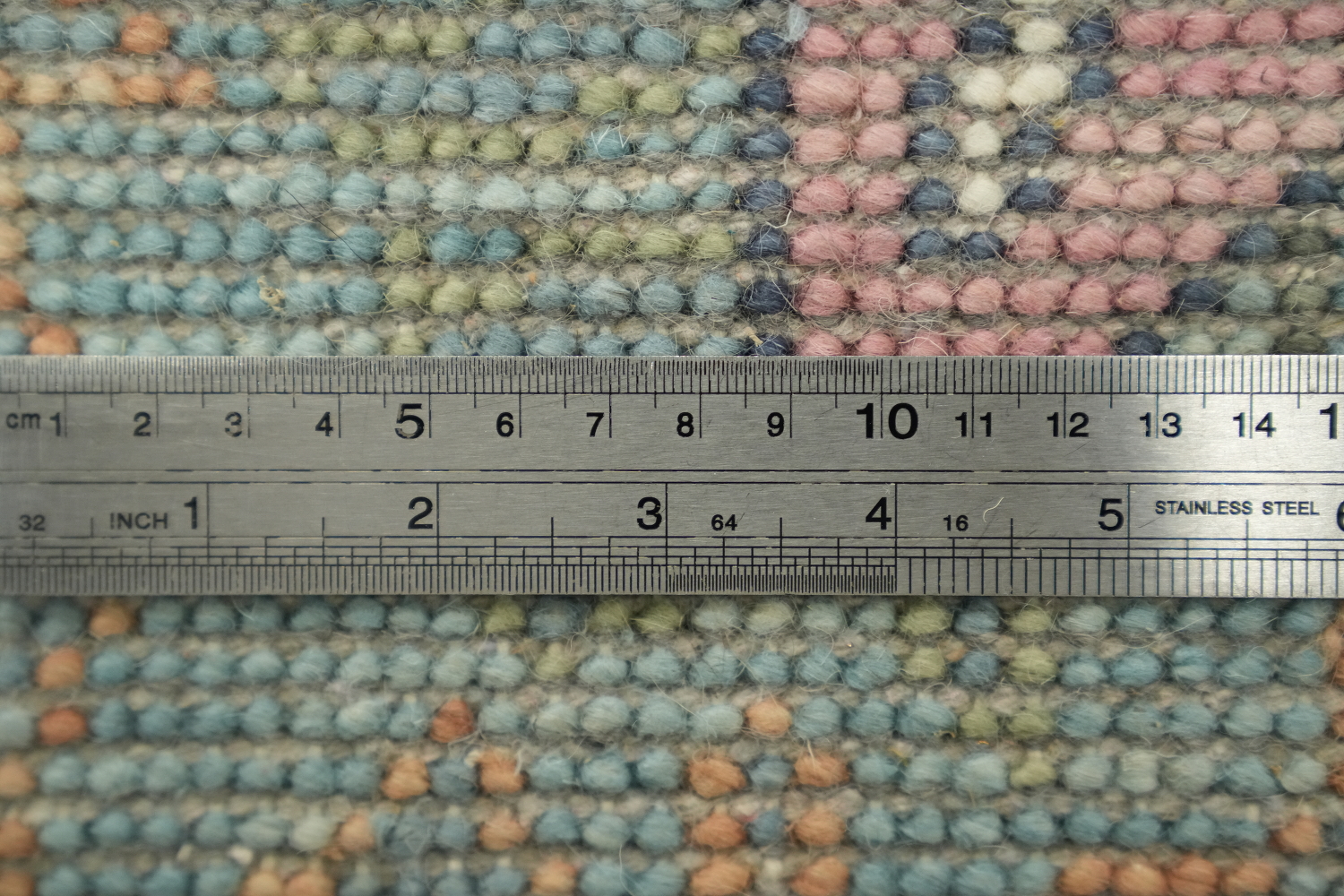 Light Blue Pastel Color Traditional Oushak Hand-Knotted Wool Area Rug 6x9