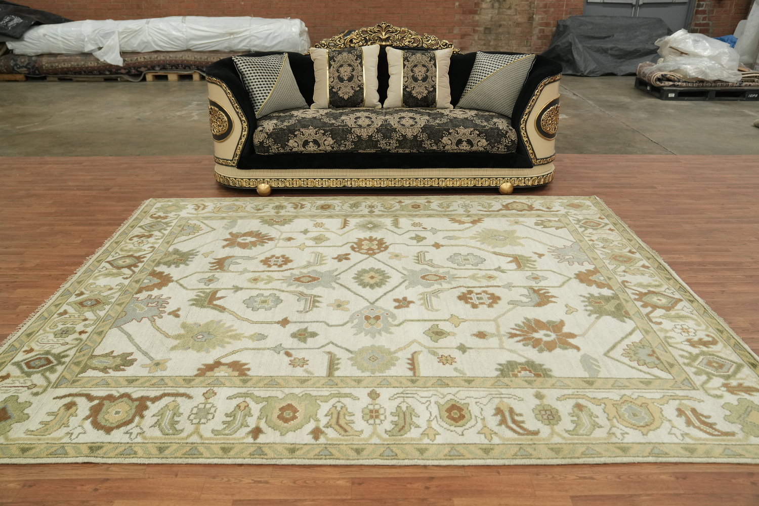 Traditional Oushak Hand Made Area Rug 8x10