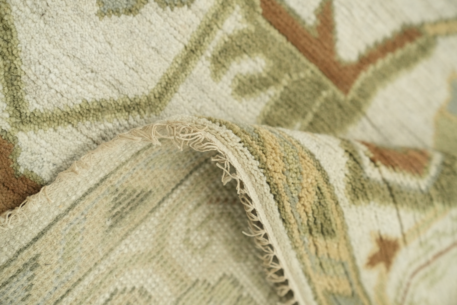Traditional Oushak Hand Made Area Rug 8x10
