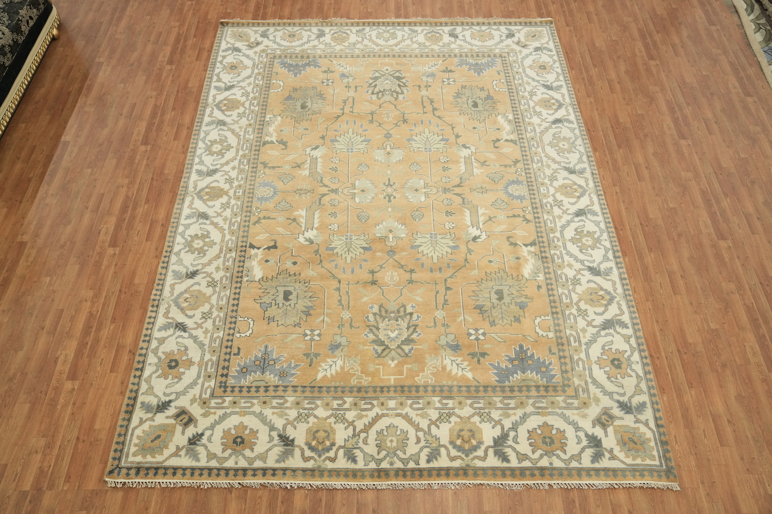 Traditional Oushak Hand Made Large Rug 10x14