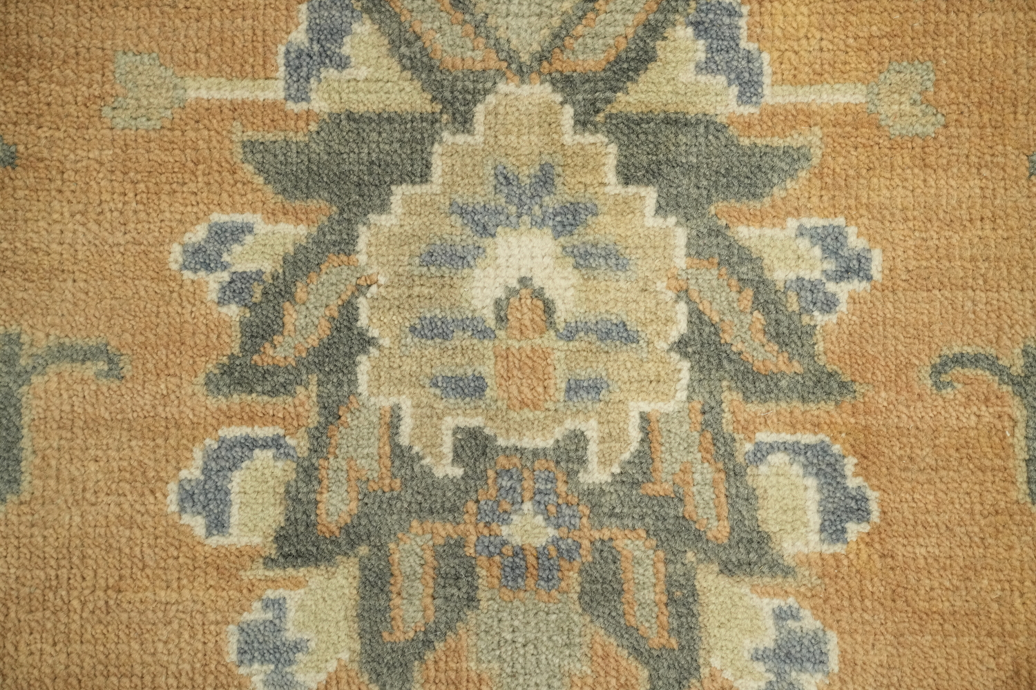 Traditional Oushak Hand Made Large Rug 10x14