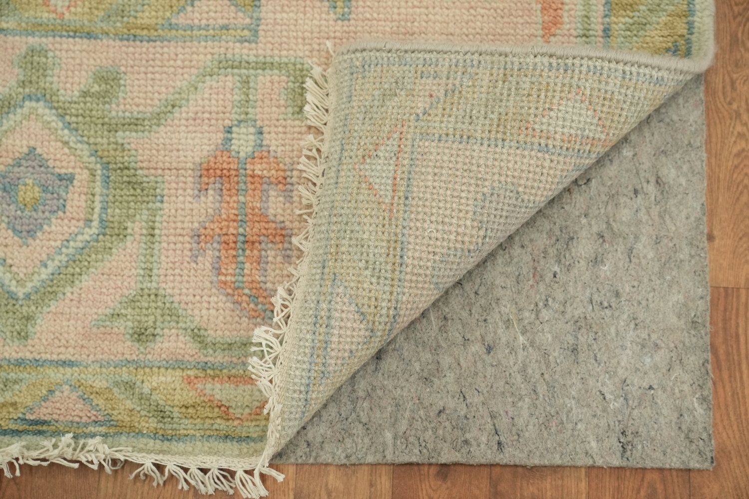 Mint Green Traditional Oushak Pastel Color Area Rug 9x12