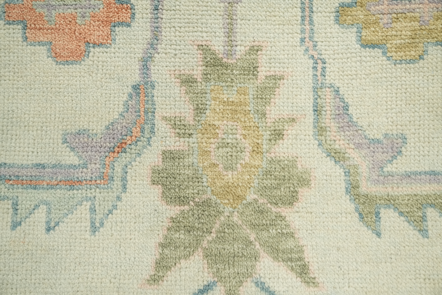 Mint Green Traditional Oushak Pastel Color Area Rug 9x12