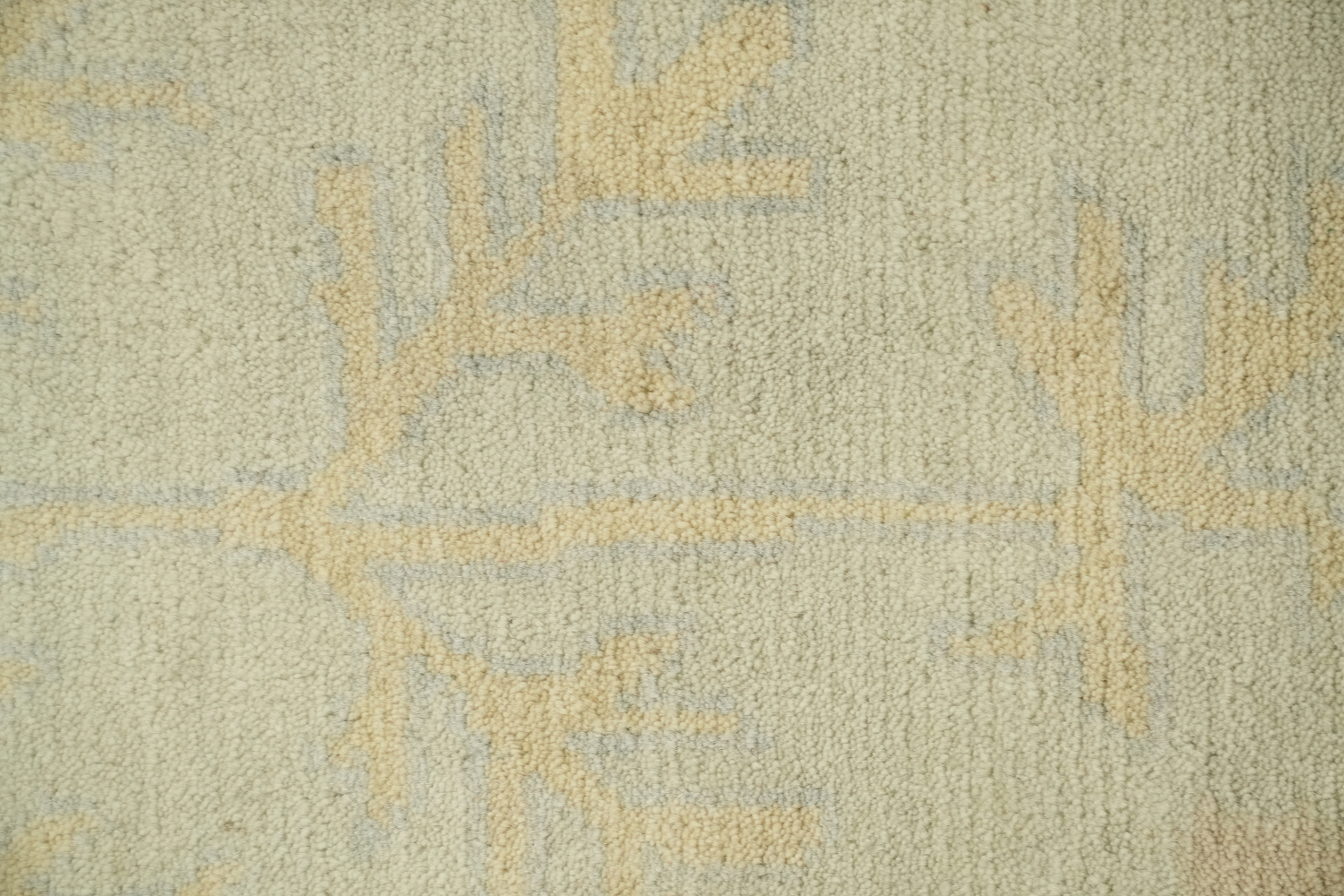 Muted Mint Green Traditional Oushak Hand Made Large Rug 10x14