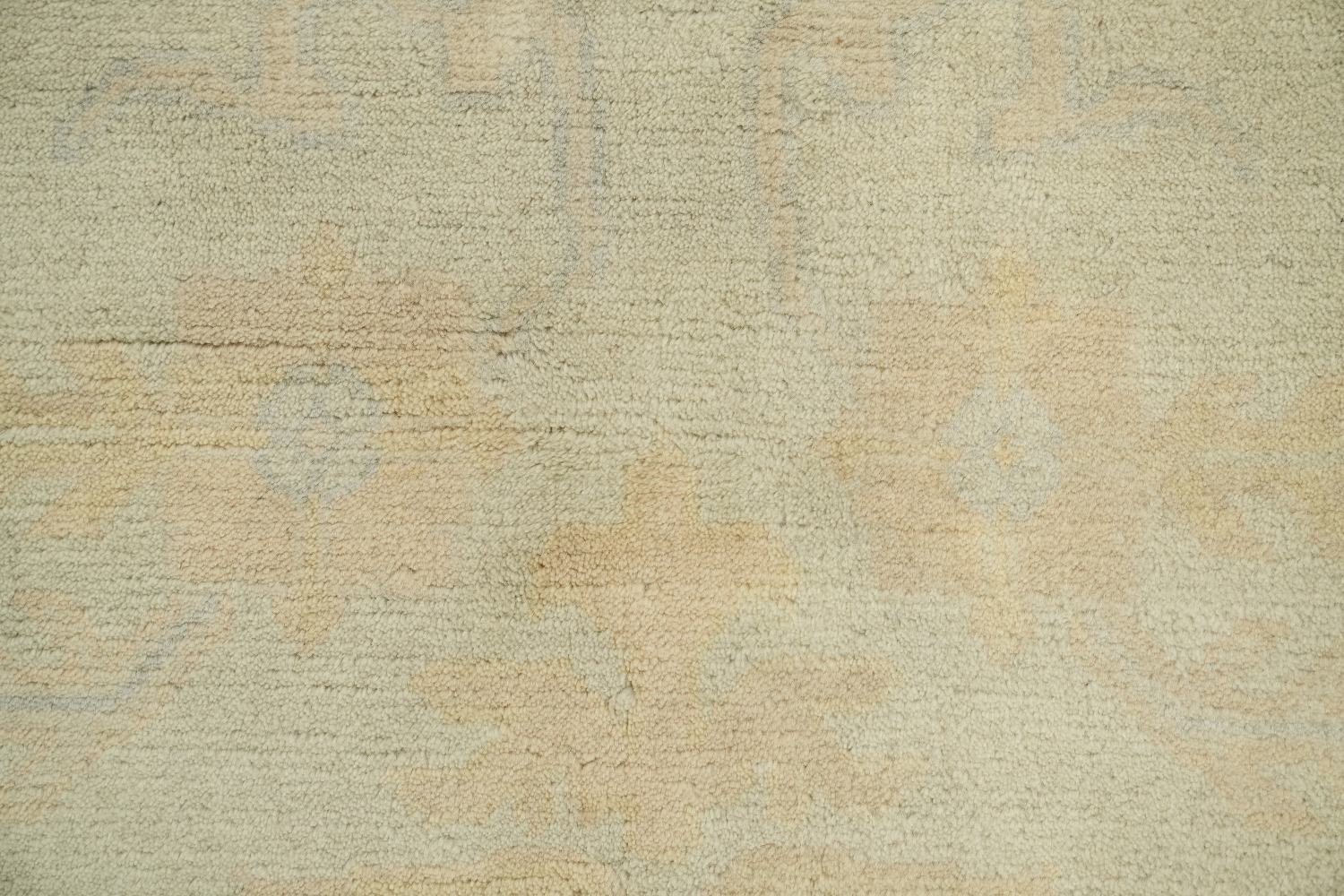 Muted Mint Green Traditional Oushak Hand Made Large Rug 10x14