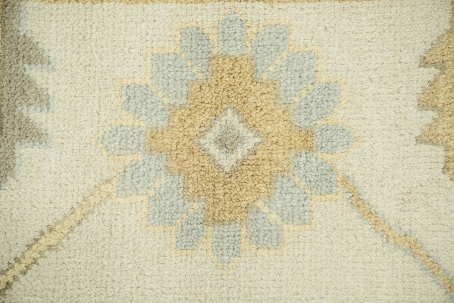 Stylish Neutral Area Rug with Traditional Motifs 9'x12'