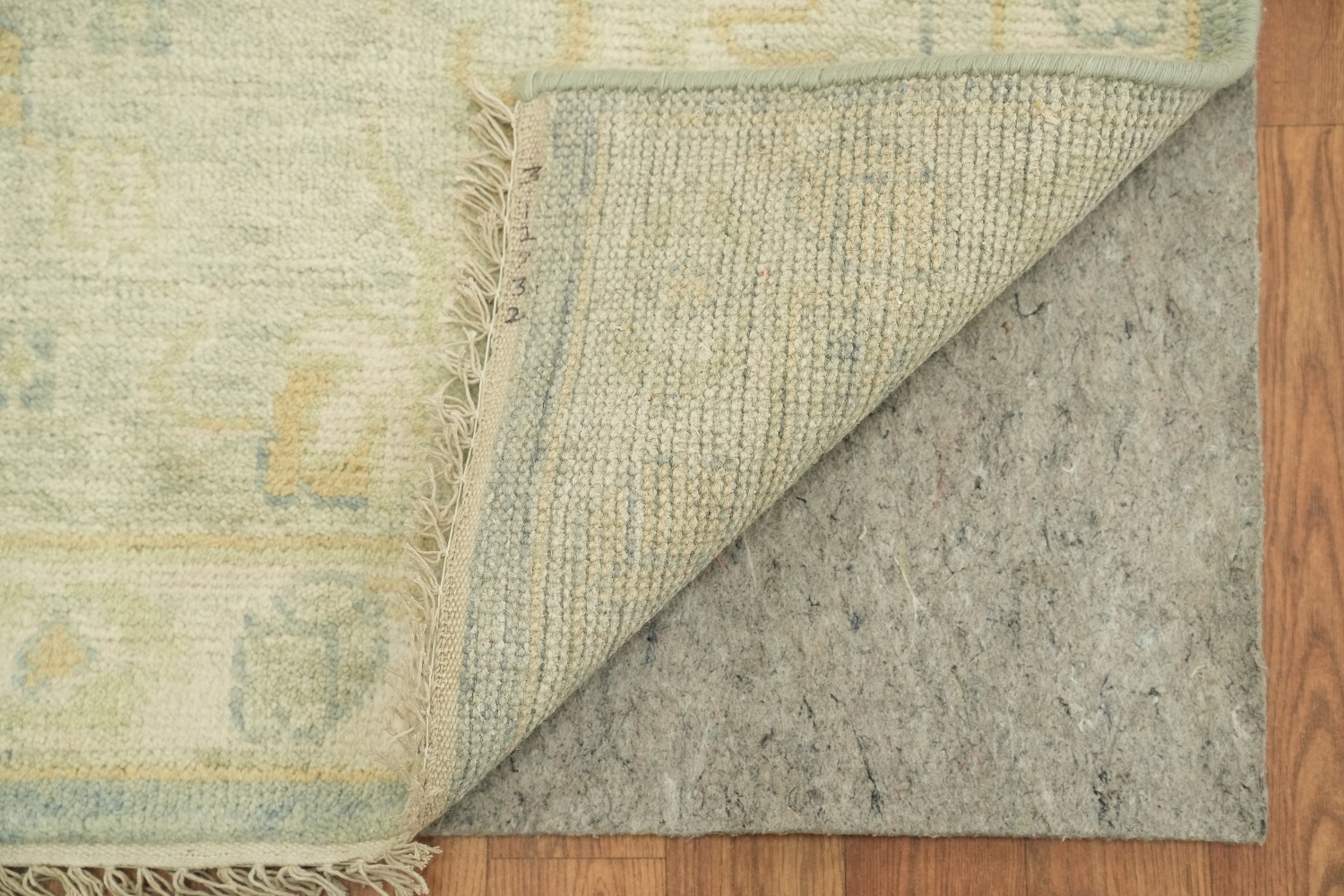 9'x12' Classic Oushak Traditional Rug with Subtle Floral Patterns in Pastel Hues