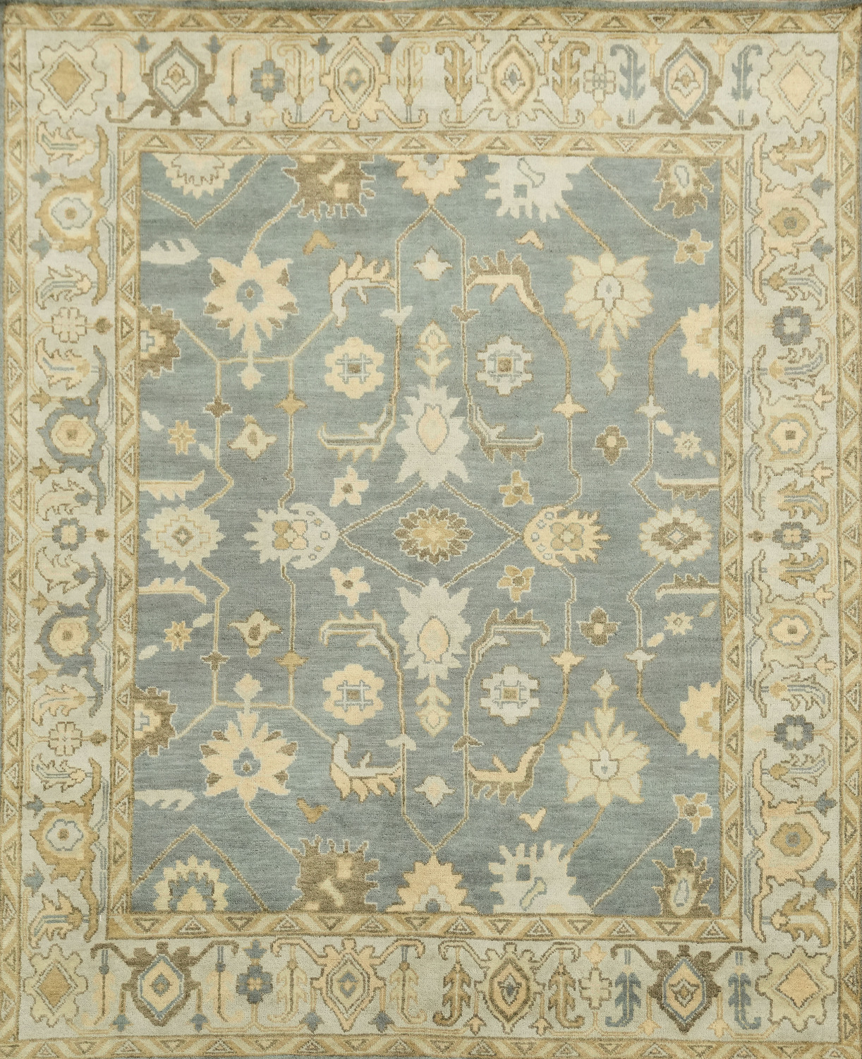 Traditional Oushak Hand Made Area Rug 8x10