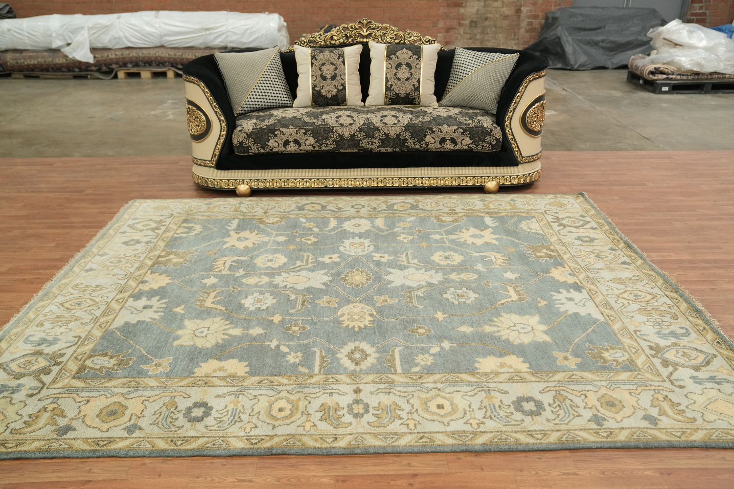 Traditional Oushak Hand Made Area Rug 8x10