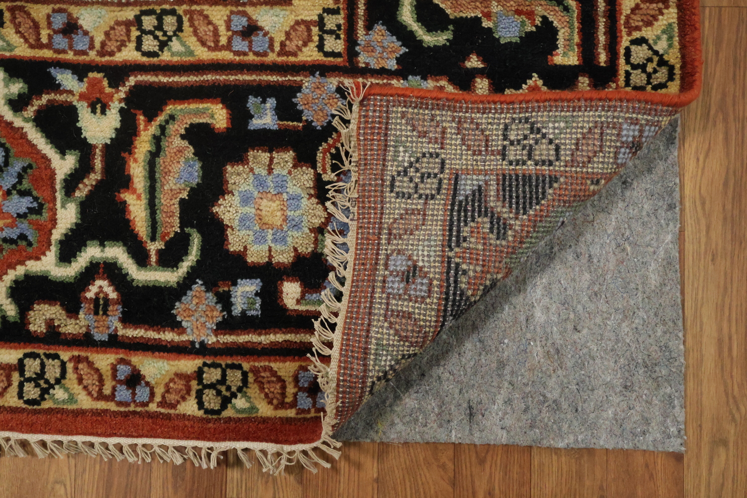 9'x12' Luxurious Rust and Green Oriental Rug with Elaborate Geometric