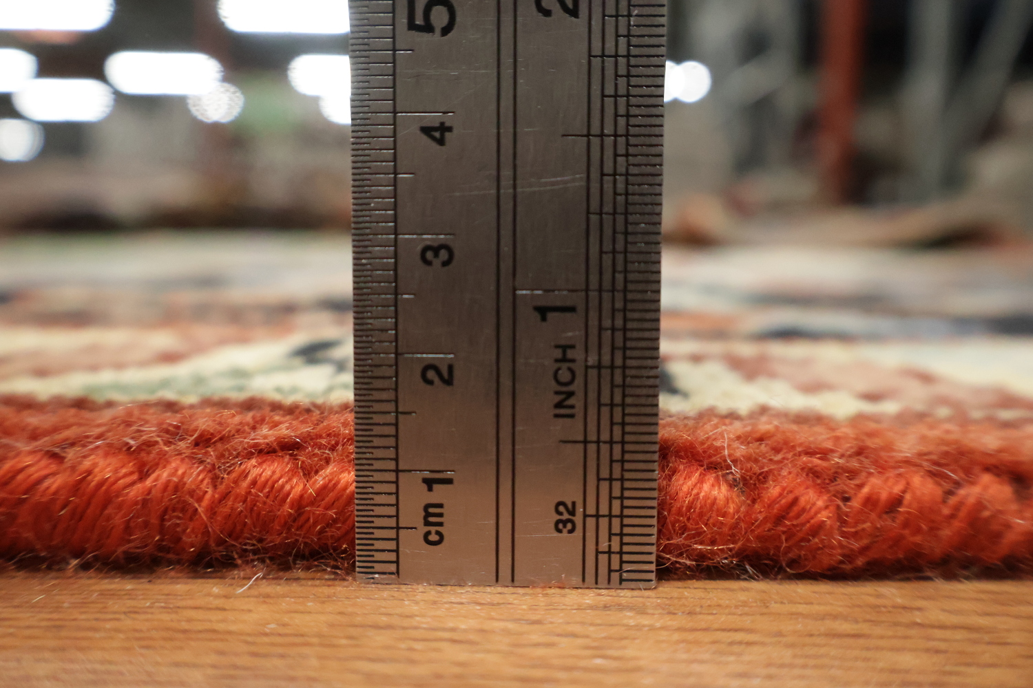9'x12' Luxurious Rust and Green Oriental Rug with Elaborate Geometric