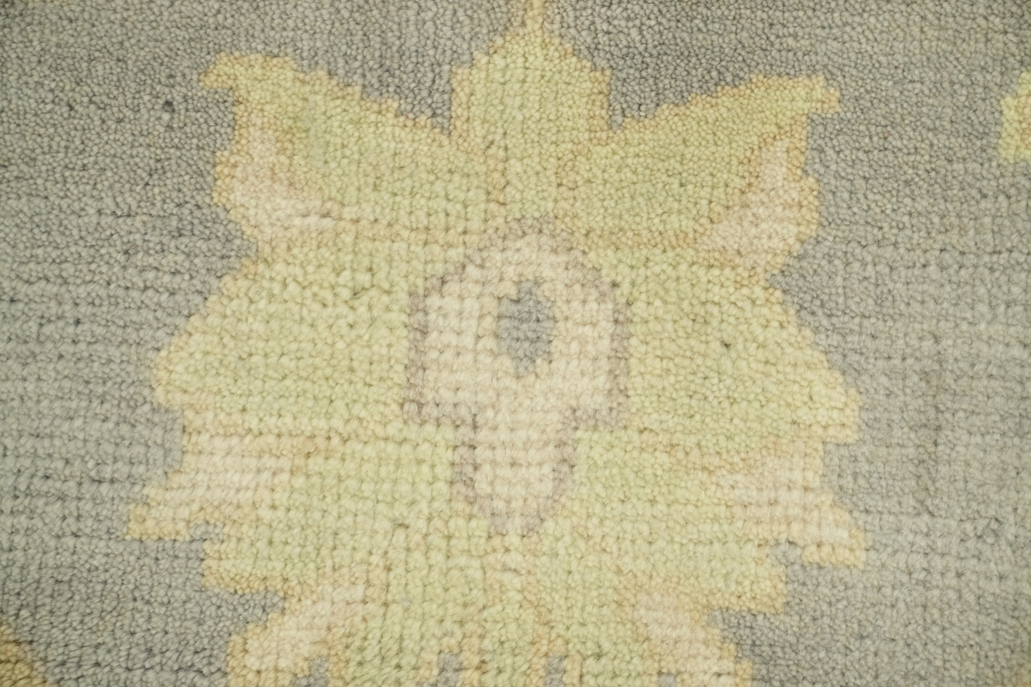 Oushak Indian Beige and Gray Rug with Timeless Design 8x10