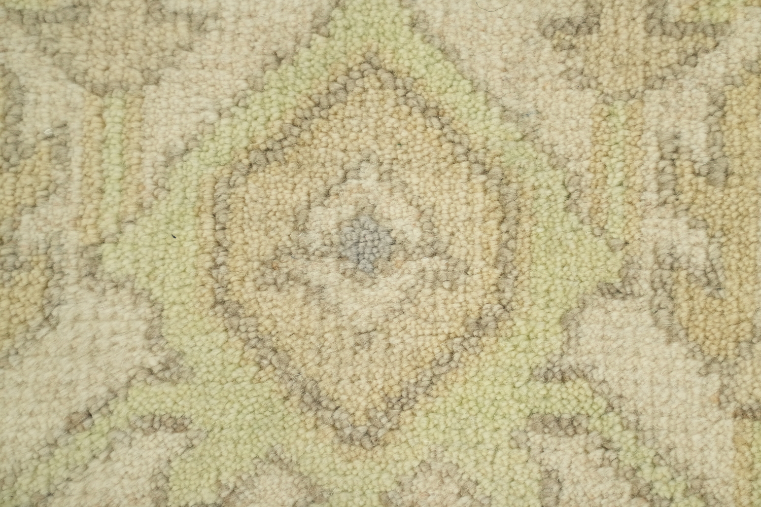 Oushak Indian Beige and Gray Rug with Timeless Design 8x10