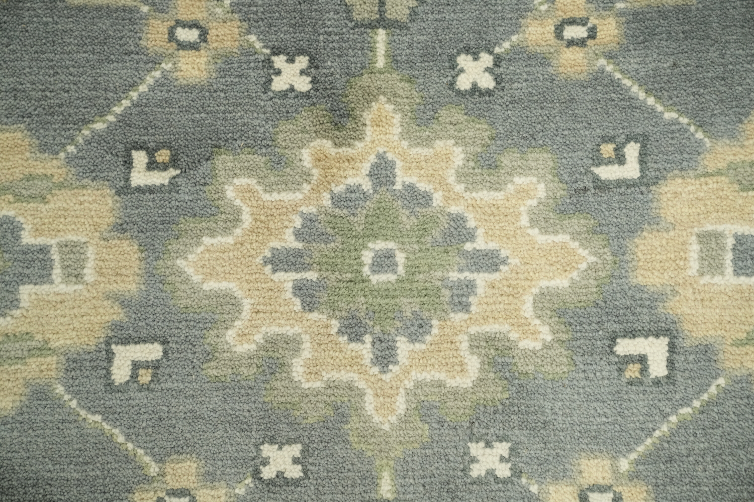 All-Over Oushak Grey Toned Rug Perfect for Living Rooms 9'x12'