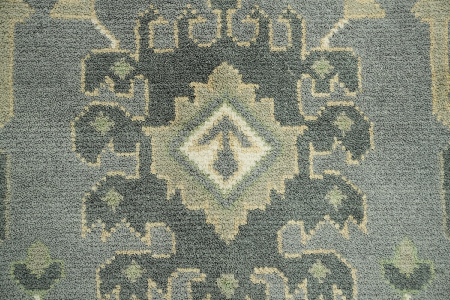 All-Over Oushak Grey Toned Rug Perfect for Living Rooms 9'x12'