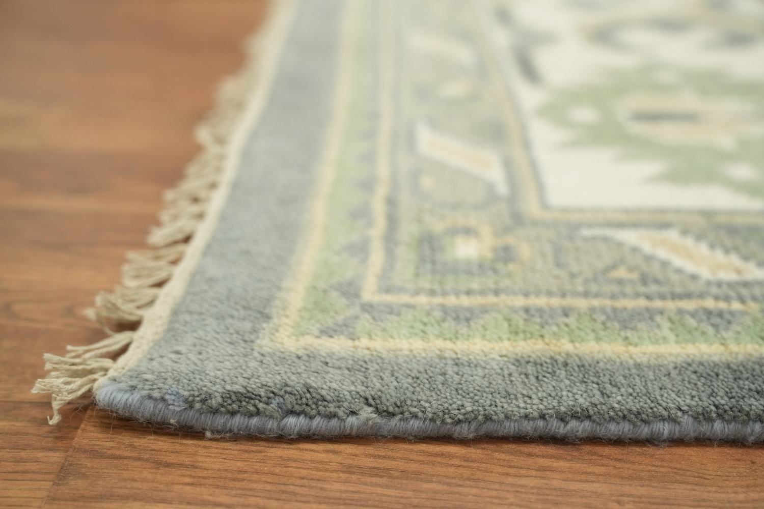 All-Over Oushak Grey Toned Rug Perfect for Living Rooms 9'x12'