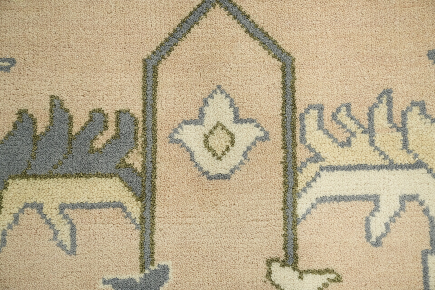Traditional Area Rug in Subtle Tones and Delicate Motifs 9'x12'