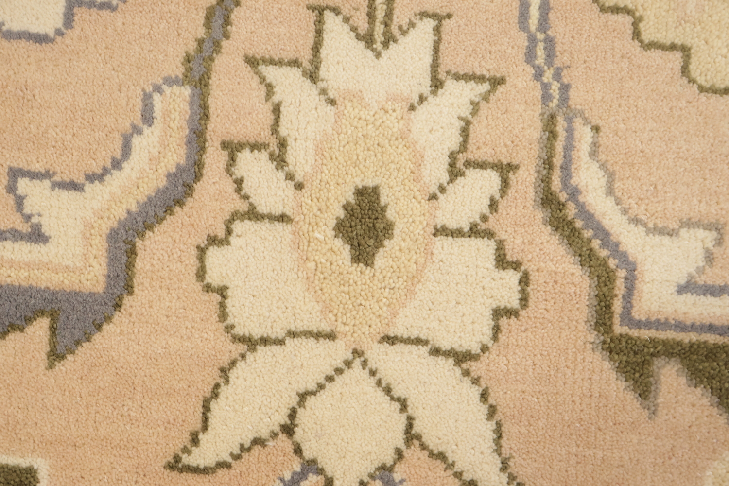 Traditional Area Rug in Subtle Tones and Delicate Motifs 9'x12'