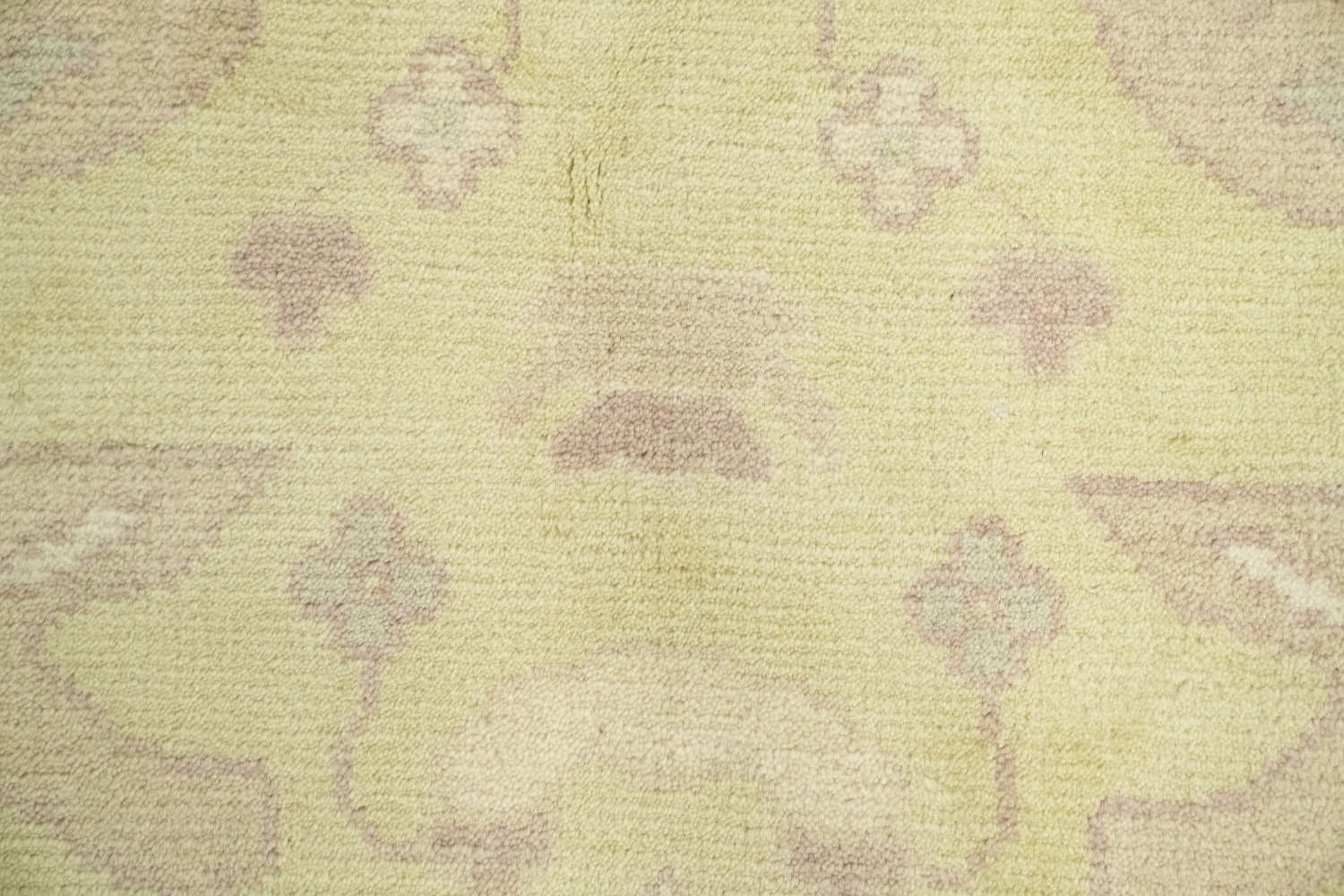 Lemon Green Traditional Oushak Hand Made Area Rug 8x10