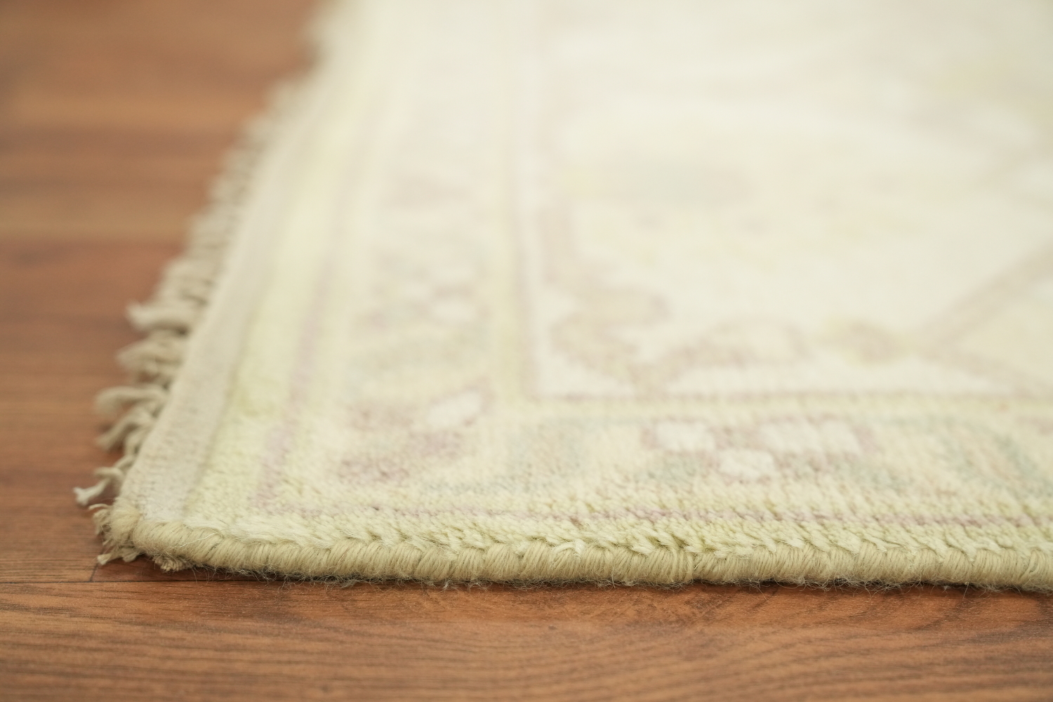 Lemon Green Traditional Oushak Hand Made Area Rug 8x10