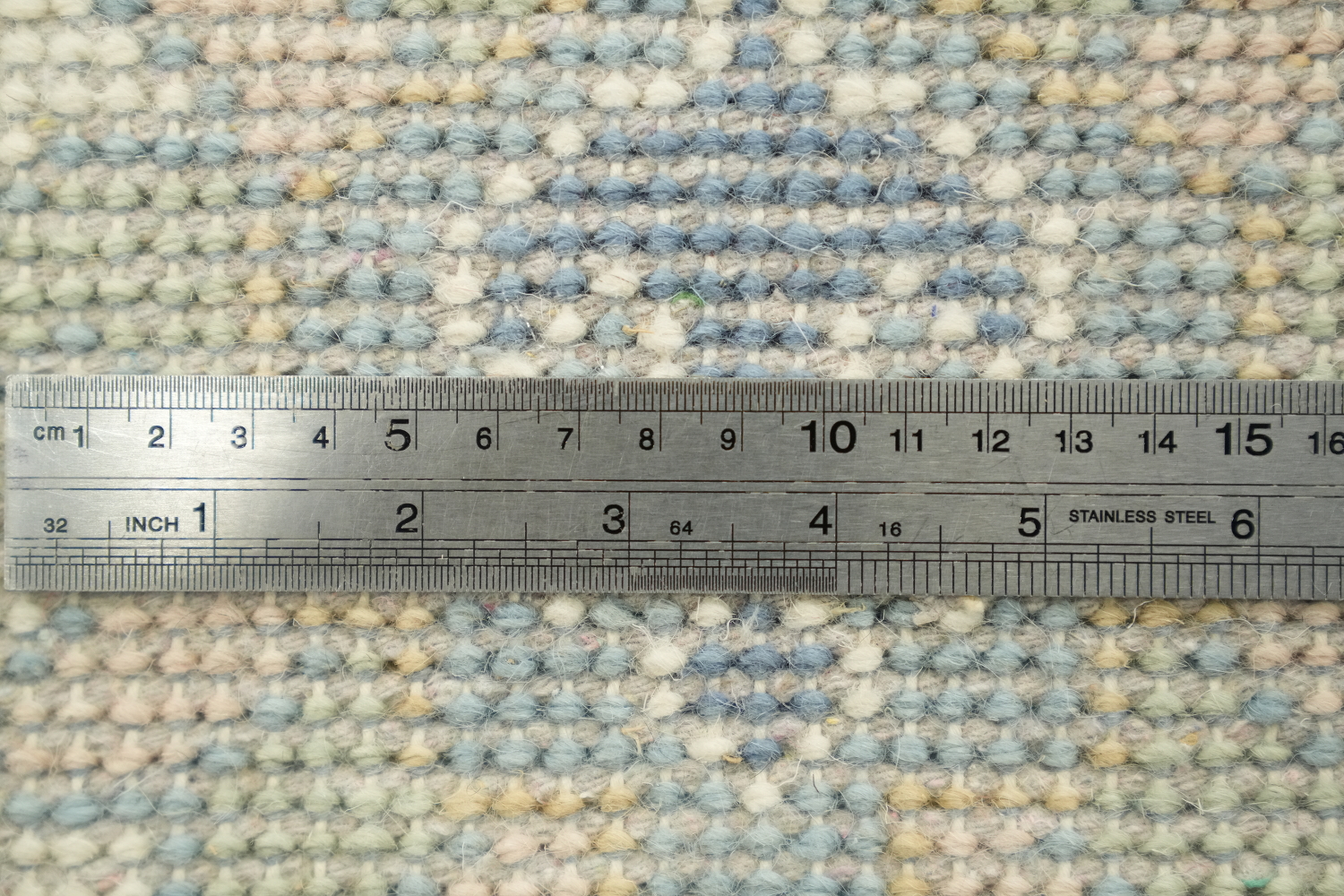 Classic Pastel Patterned Light Blue Oushak Rug for a Graceful Living Space 8'x10'