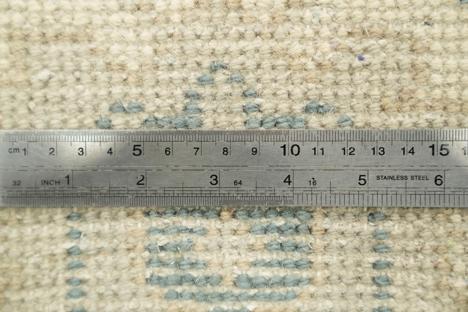 Ornate Ivory and Blue Oushak All-Over Oriental Area Rug 9'x12'