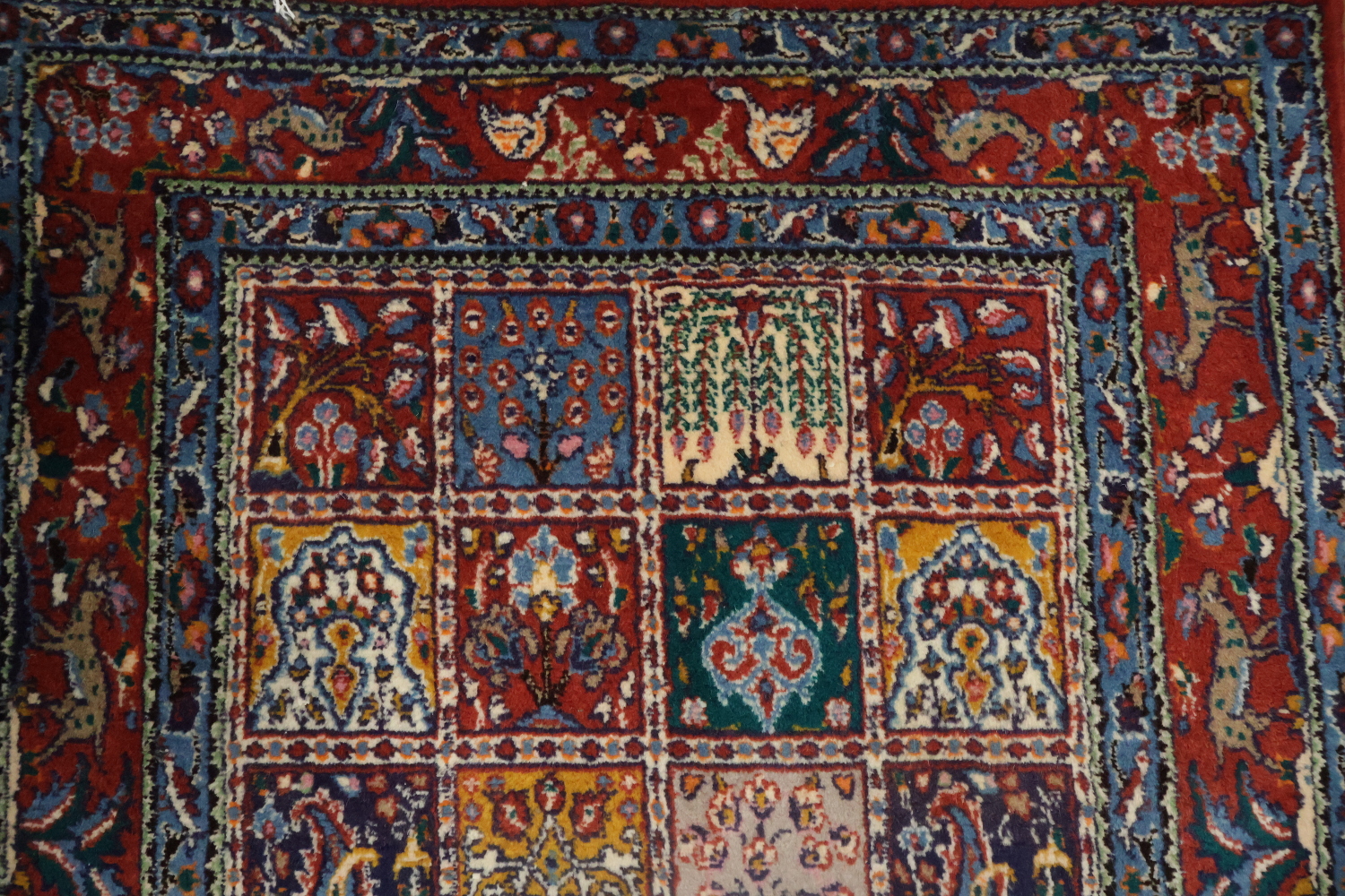 Antique Top Quality Wool Bakhtiari Persian Rug 3x5