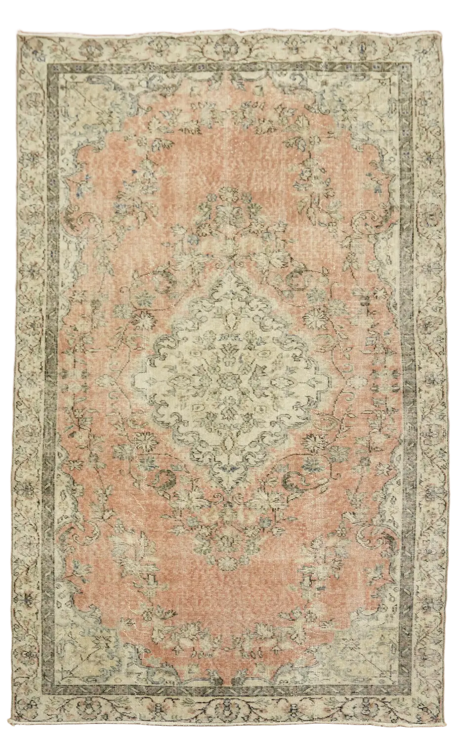 Anatolian Oriental Distressed Wool Rug 5x9
