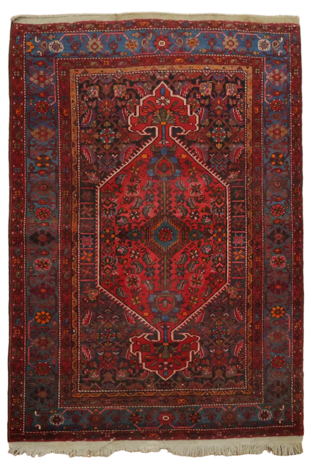Zanjan Persian Wool Rug 4x5