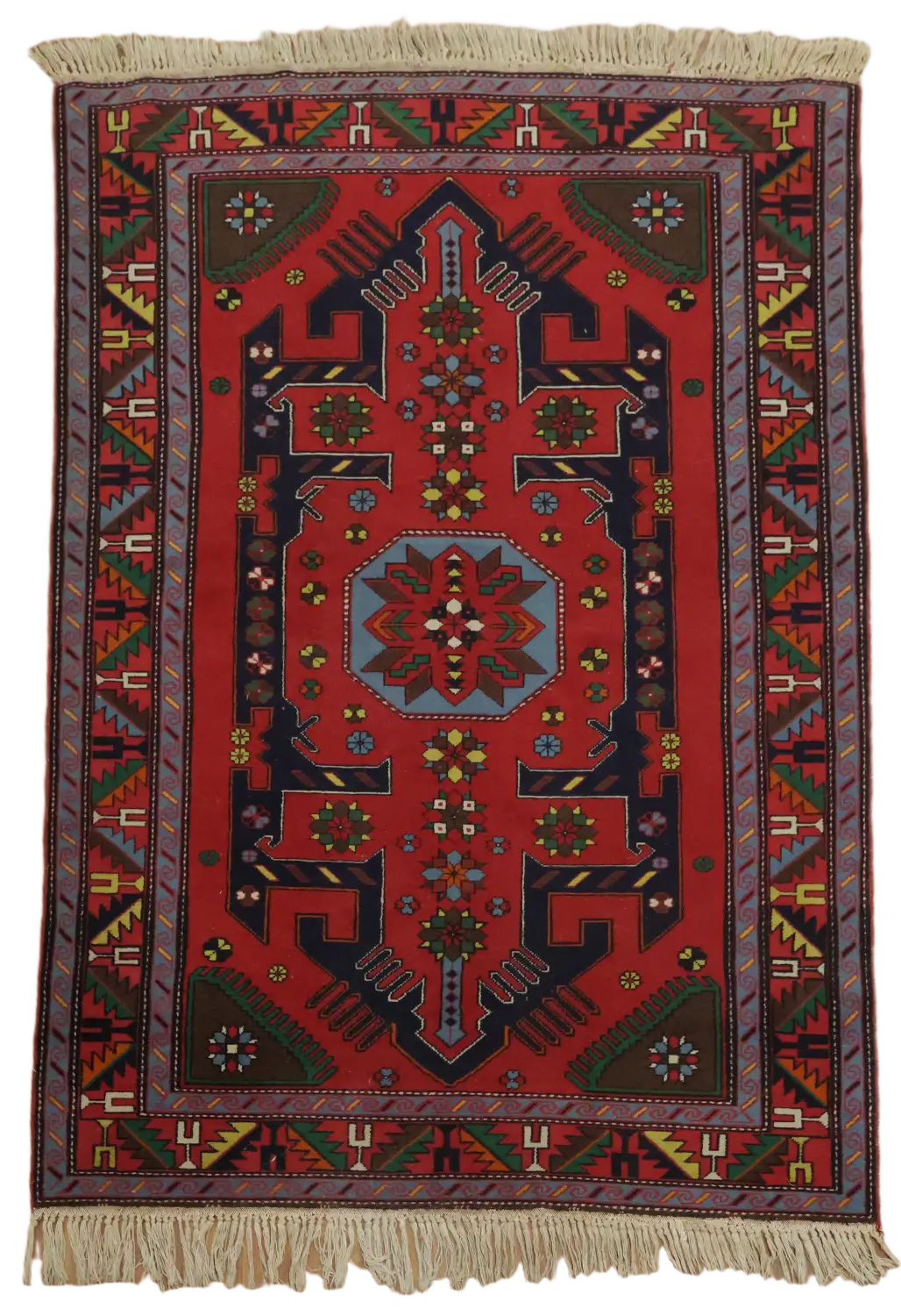 Top Quality Wool Kazak Oriental Rug 4x6