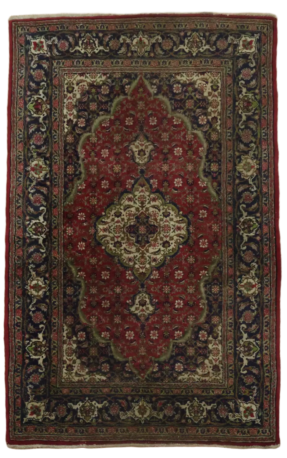 Fine Wool Tabriz Oriental Rug 3x5