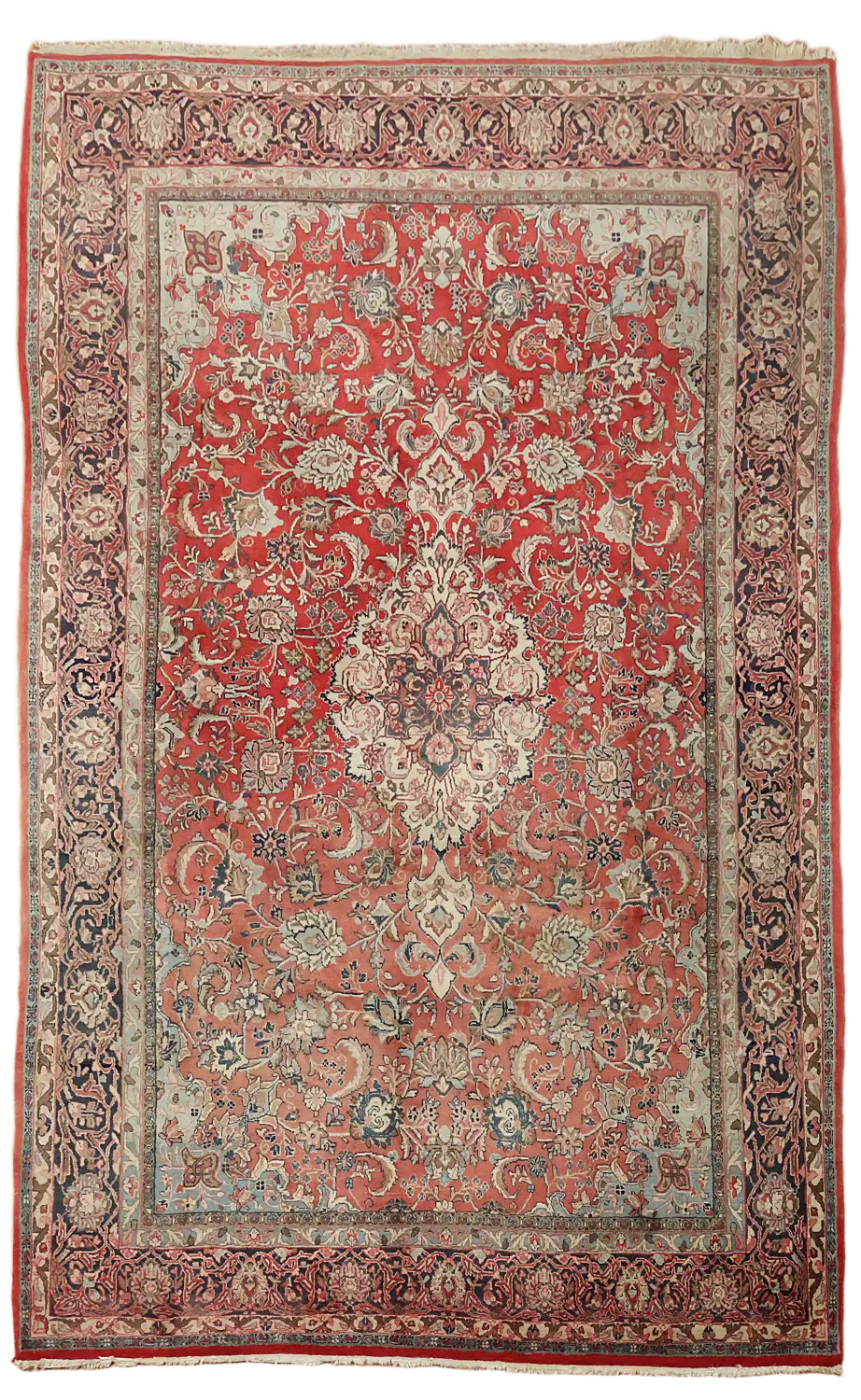 Vintage Sarouk Persian Wool Area Rug 7x11