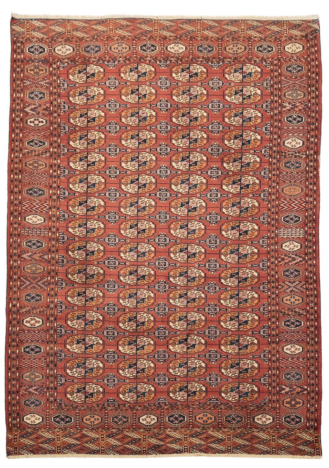 Soft Plush Floral Maroon 7x10 Tabriz Persian Area Rug