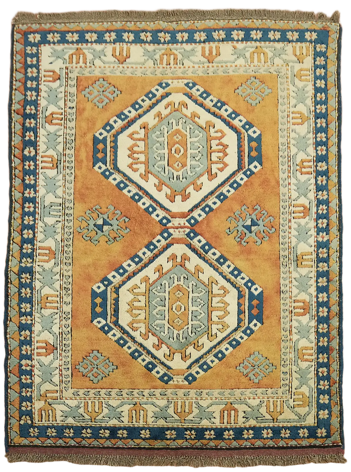 Anatolian Turkish Wool Rug 5x6
