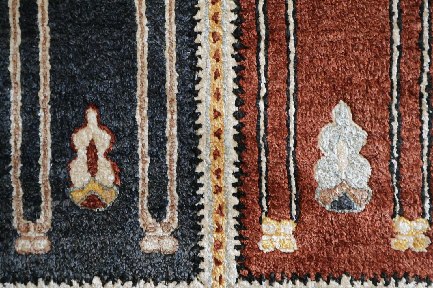 Vintage Anatolian Turkish Wool Rug 3x4