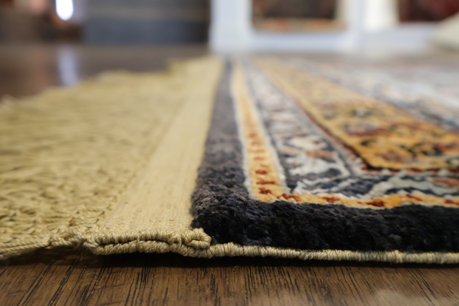 Vintage Anatolian Turkish Wool Rug 3x4