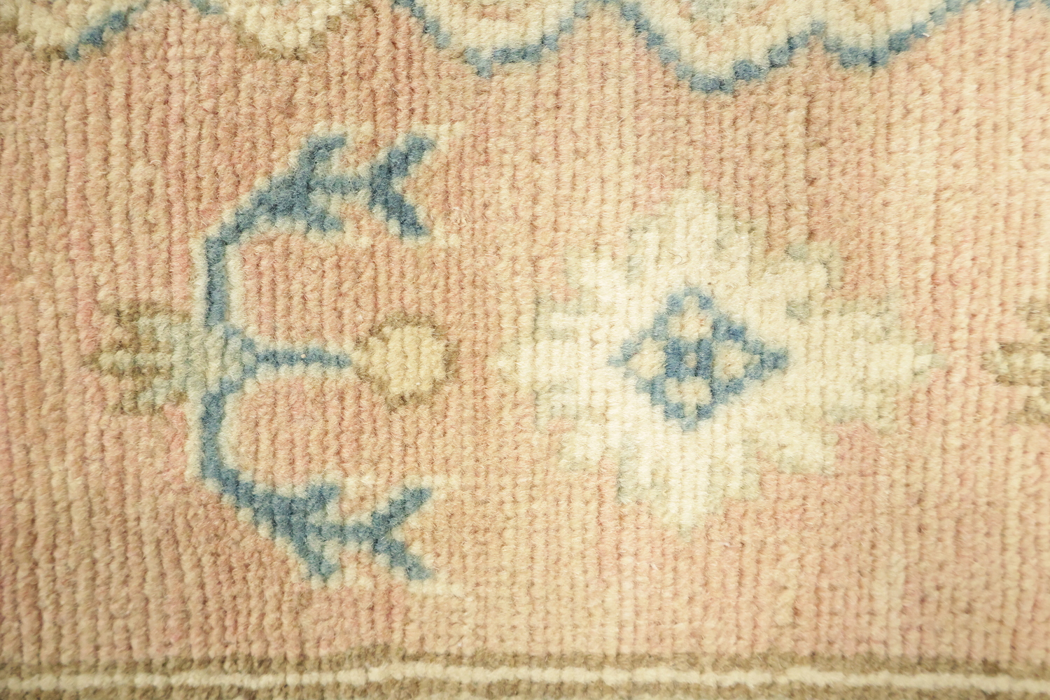 Muted Soft Baby Blue Traditional Kazak Area Rug 8x10