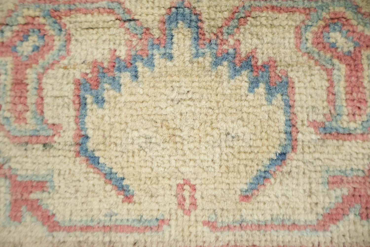 Persian Inspirations: Exquisite Geometry Red Kazak Area Rug 9'x12'