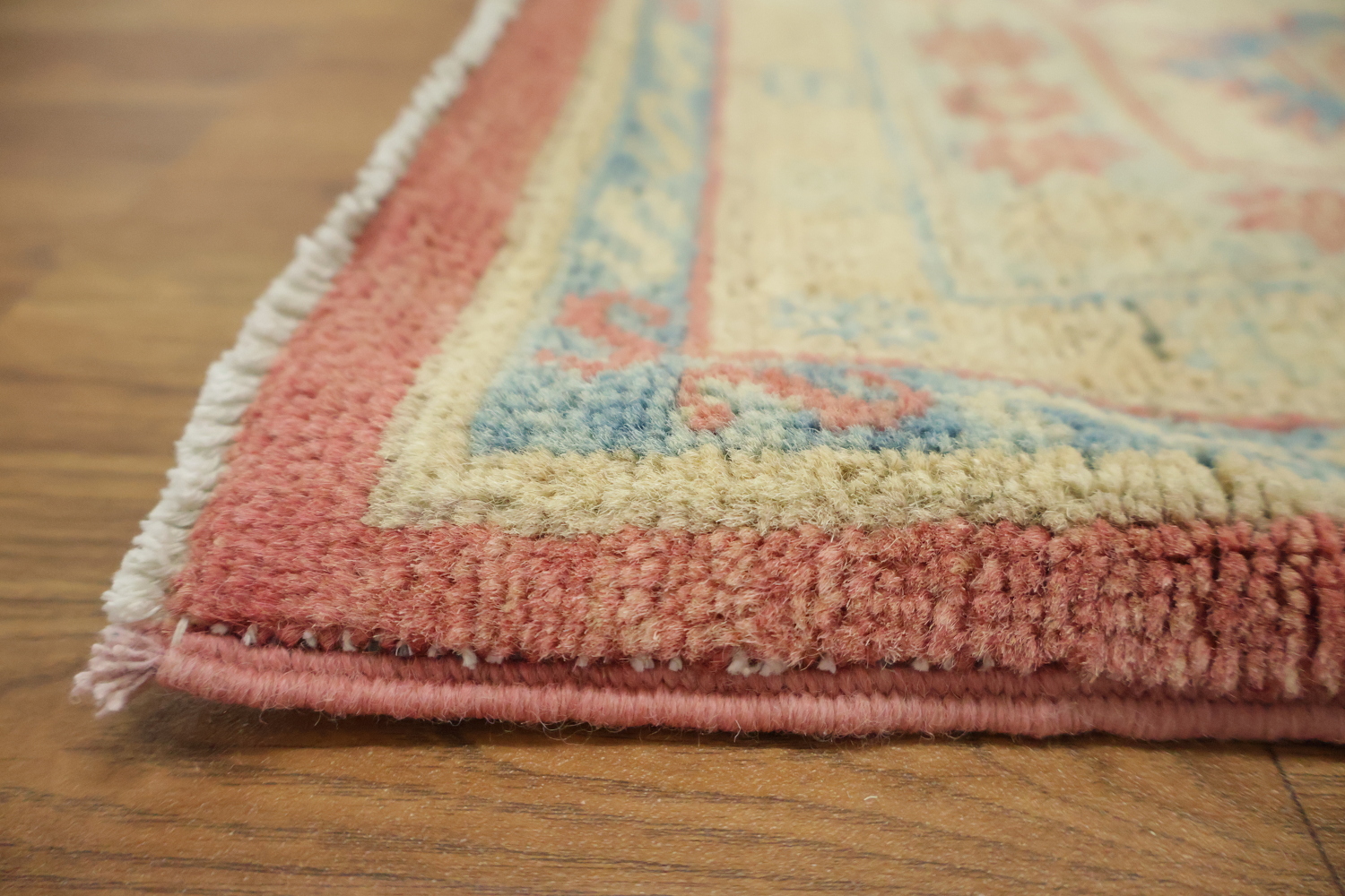Persian Inspirations: Exquisite Geometry Red Kazak Area Rug 9'x12'
