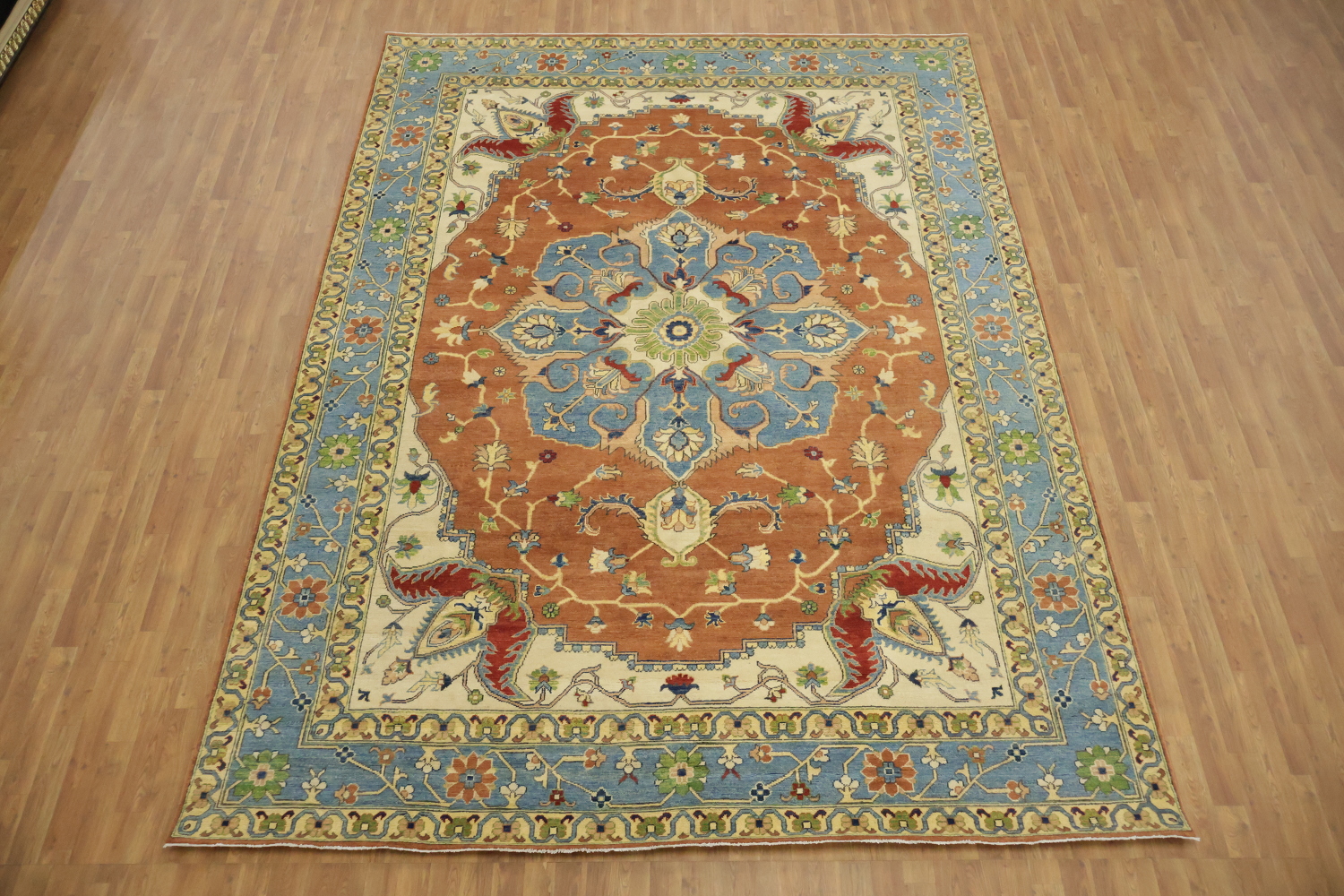 Vegetable Dye Traditional Ziegler Wool Area Rug 9x12