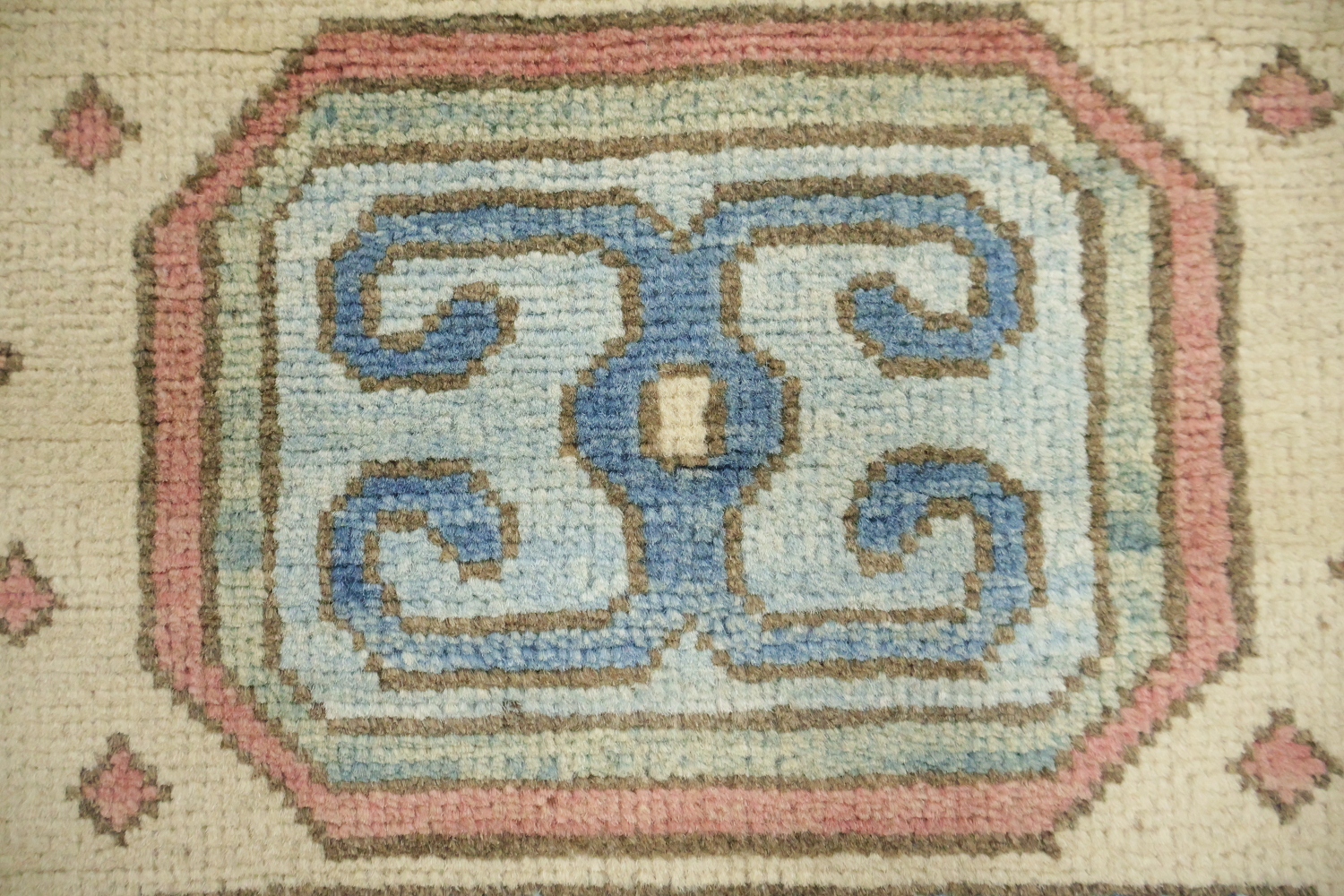 Traditional Geometric Kazak Pakistani Hand-made Area Rug 8x10