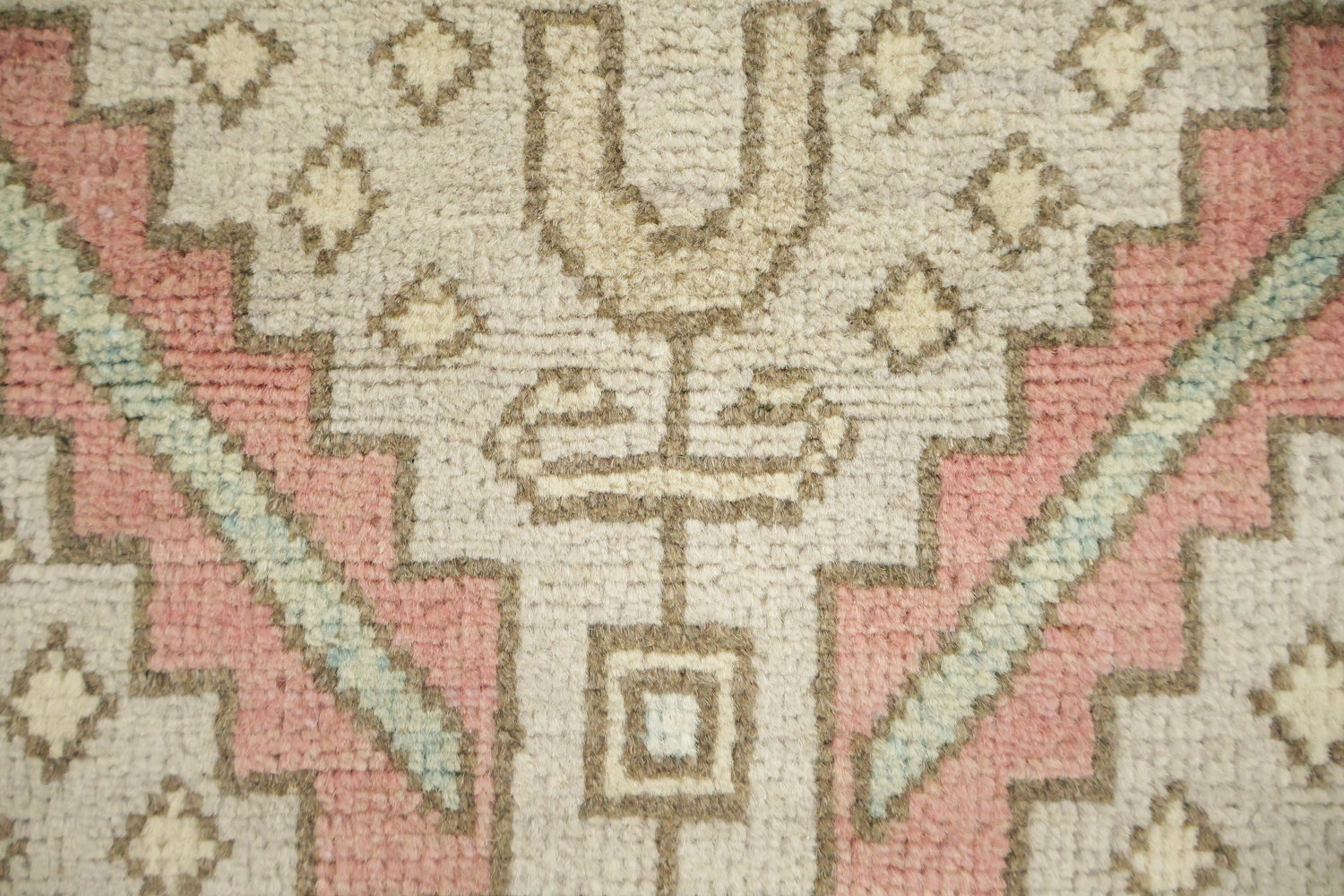 Traditional Geometric Kazak Pakistani Hand-made Area Rug 8x10