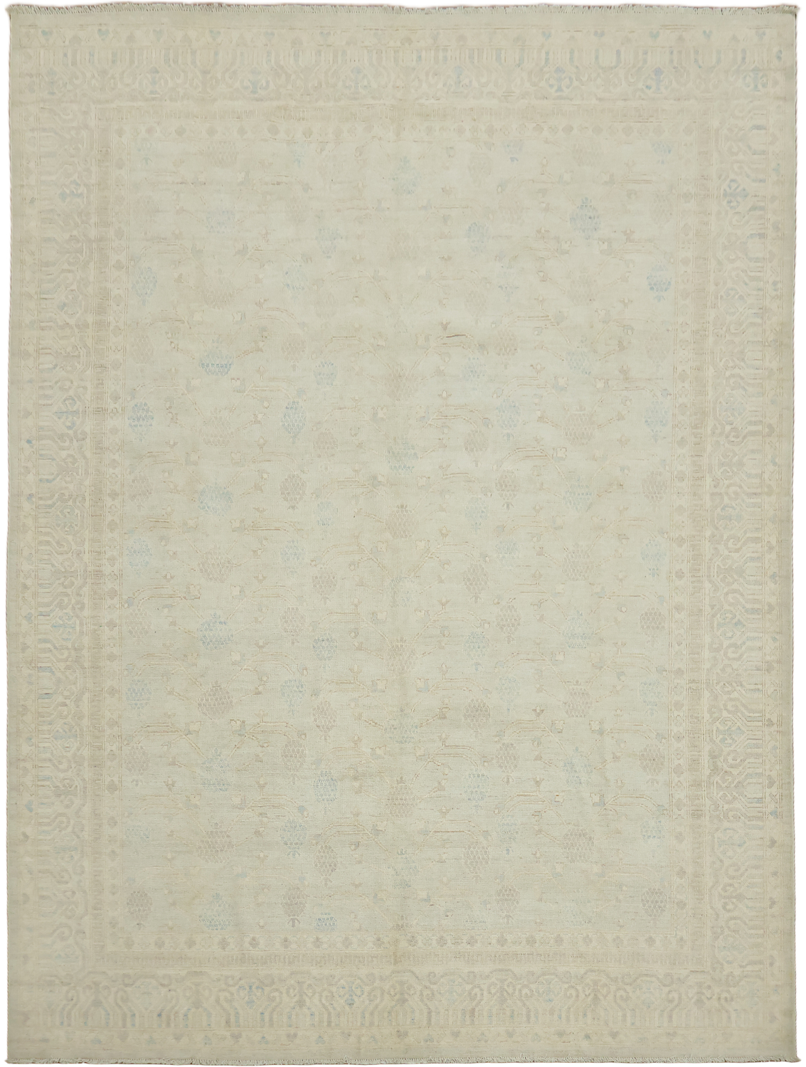 Decorative Wool Traditional Oushak Area Rug 9x12