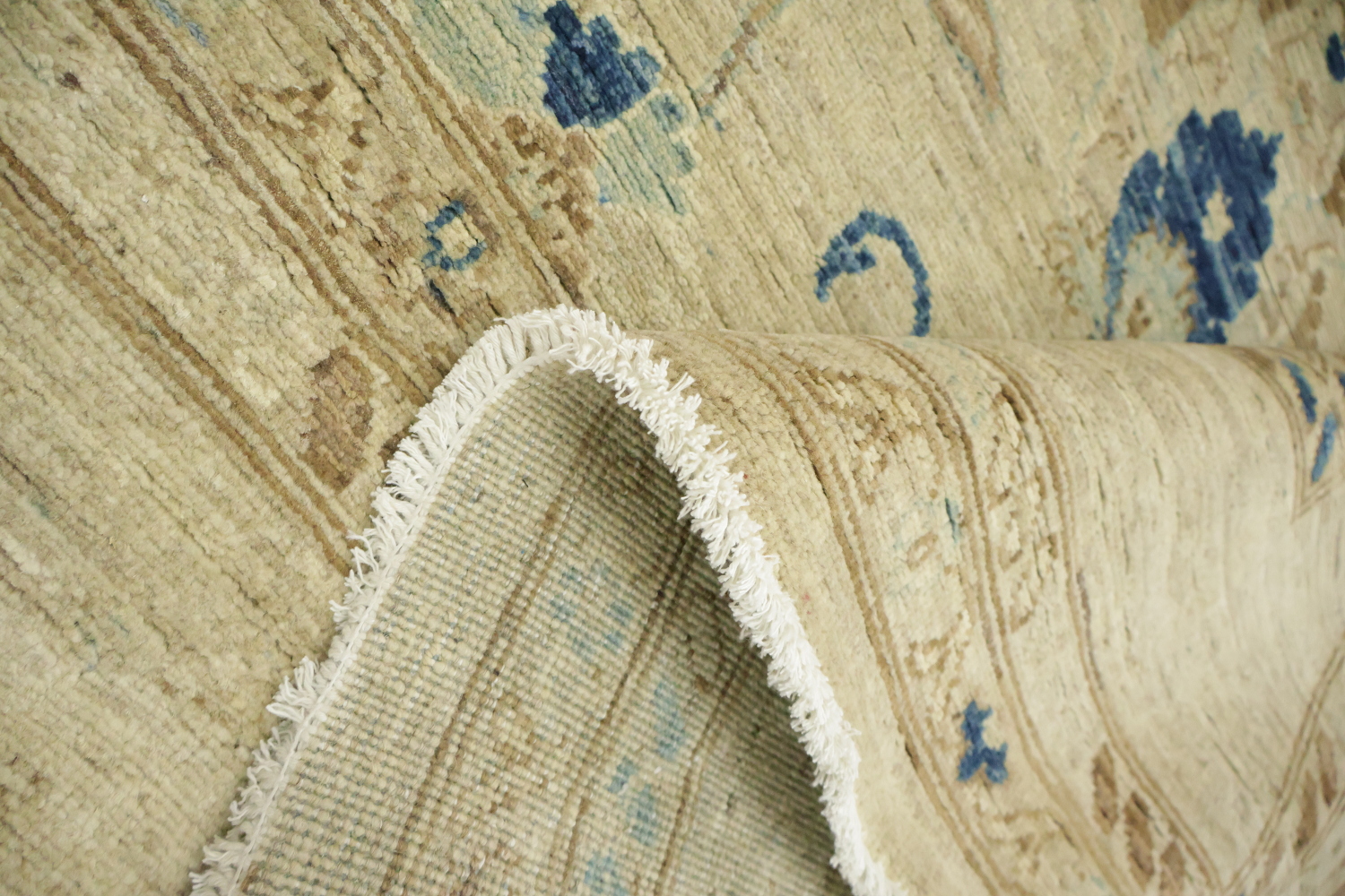 Traditional Oushak Turkish Wool Area Rug 8x10