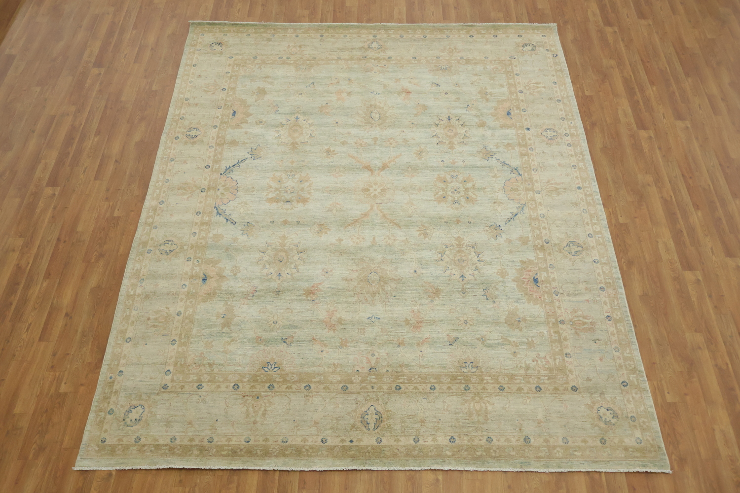 Vegetable Dye Wool Traditional Kazak Area Rug 8x10